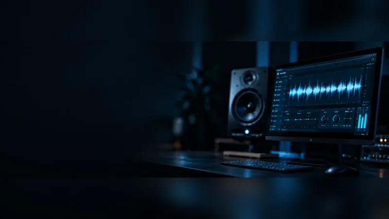 Screenshot of AI Music Mastering - showing app interface and features