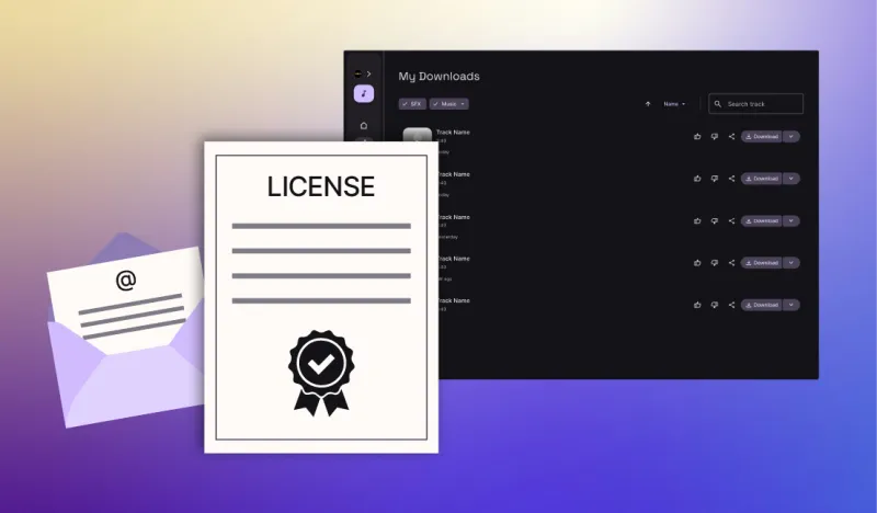Screenshot of Beatoven.ai - showing app interface and features