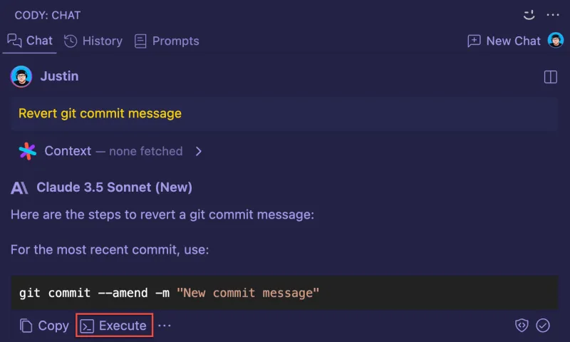 Screenshot of Cody - showing app interface and features