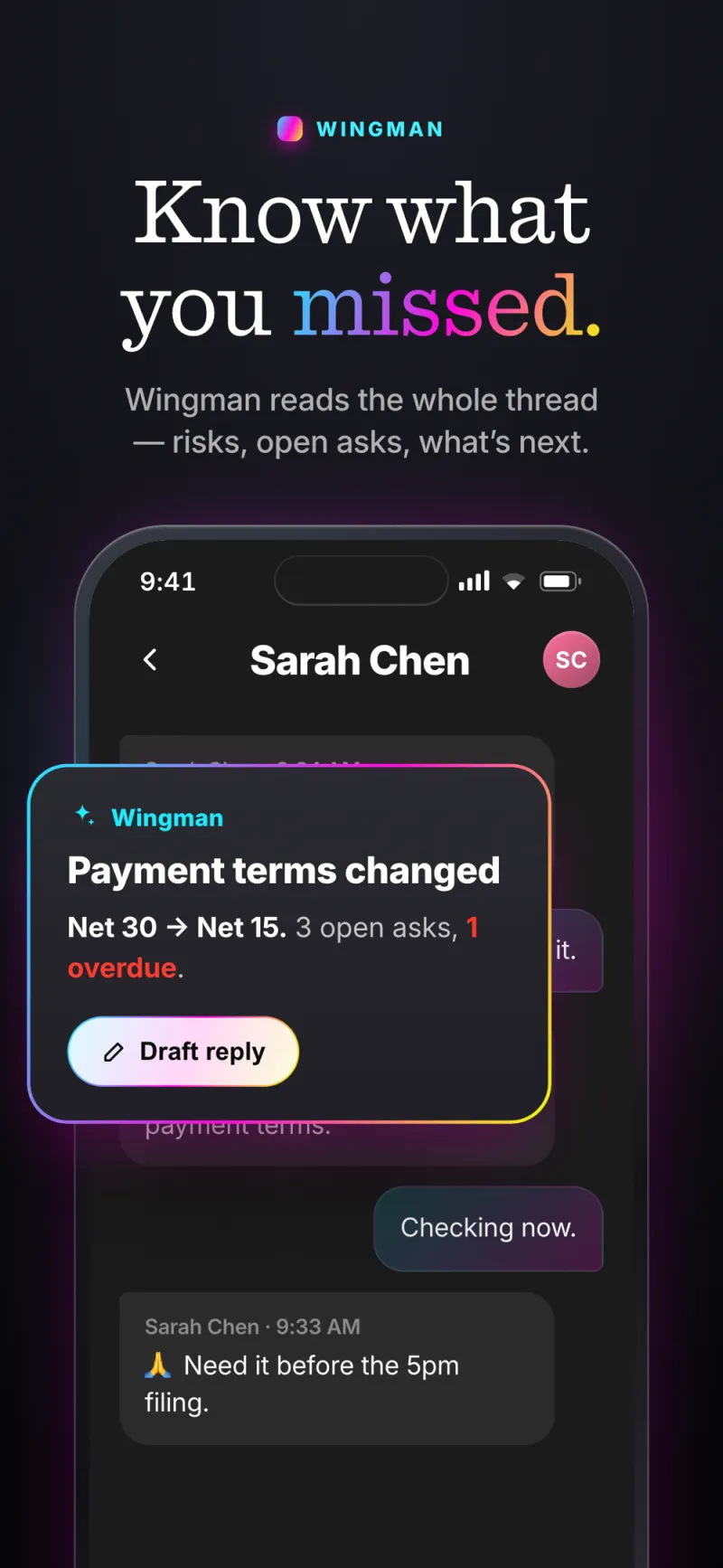 Screenshot of Dove - showing app interface and features