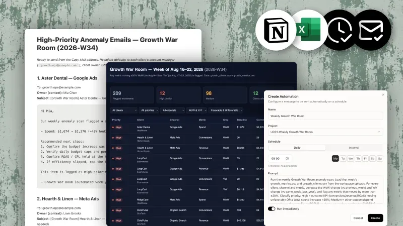Screenshot of Happycapy - showing app interface and features