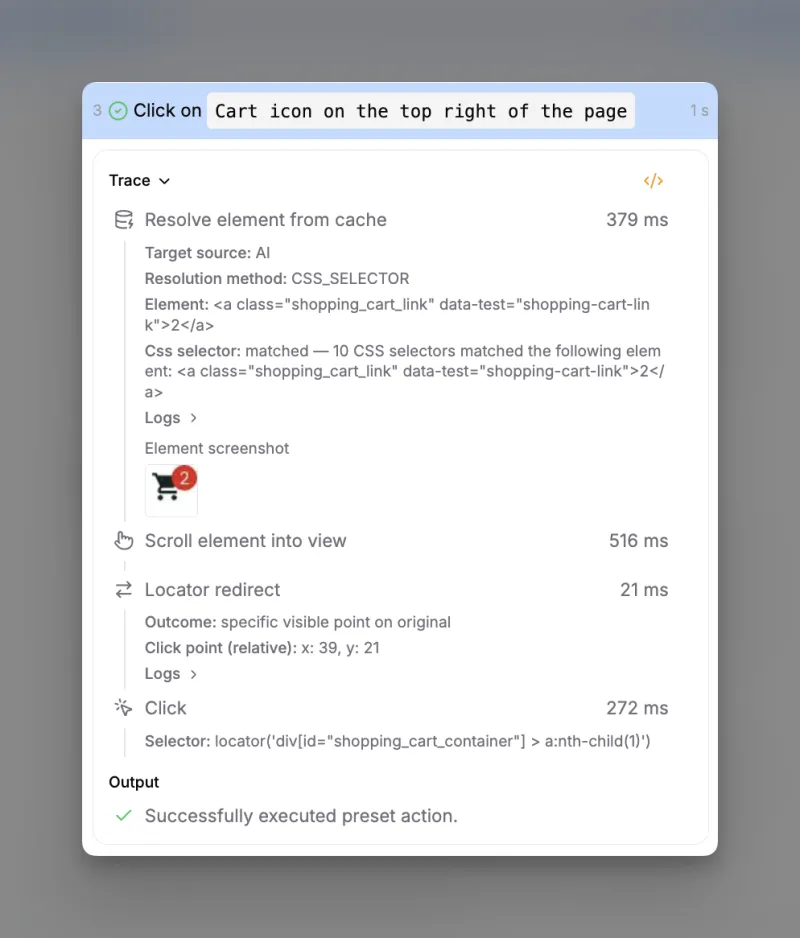 Screenshot of Momentic - showing app interface and features