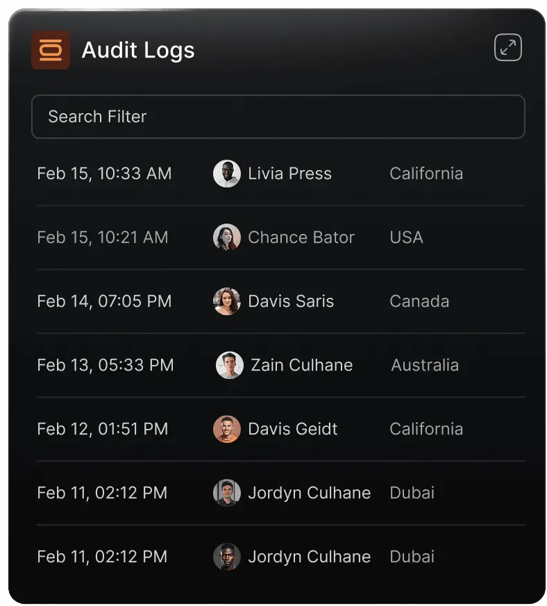 Screenshot of Portkey - showing app interface and features