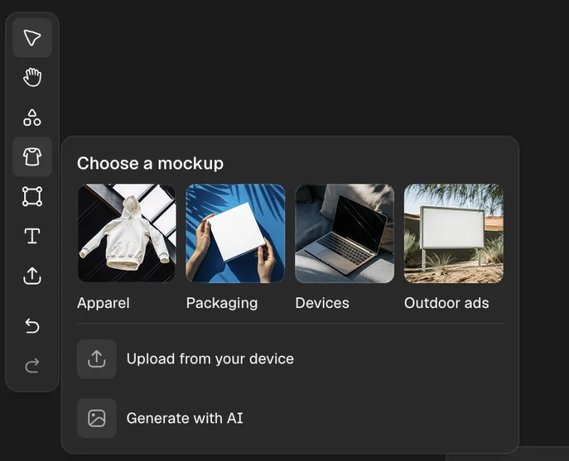 Screenshot of Recraft - showing app interface and features
