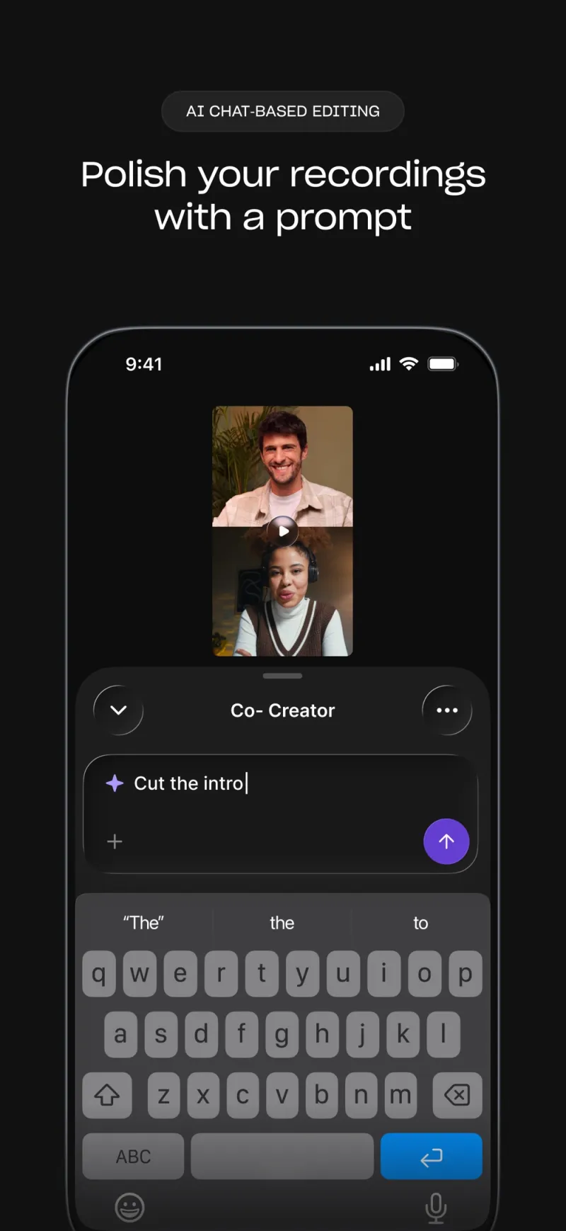 Screenshot of Riverside - showing app interface and features