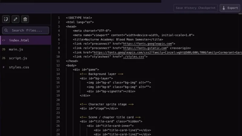 Screenshot of Rosebud AI - showing app interface and features