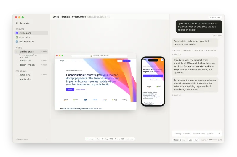 Screenshot of Superagent - showing app interface and features