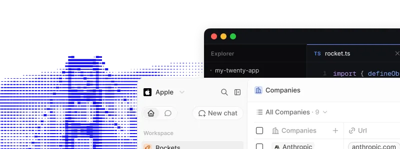 Screenshot of Twenty - showing app interface and features