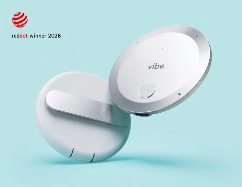 Screenshot of Vibe Dot - showing app interface and features