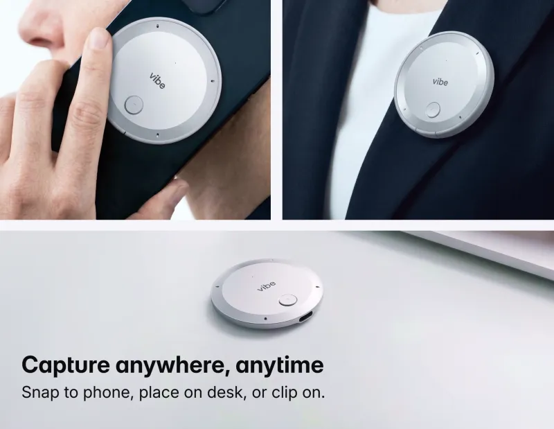 Screenshot of Vibe Dot - showing app interface and features